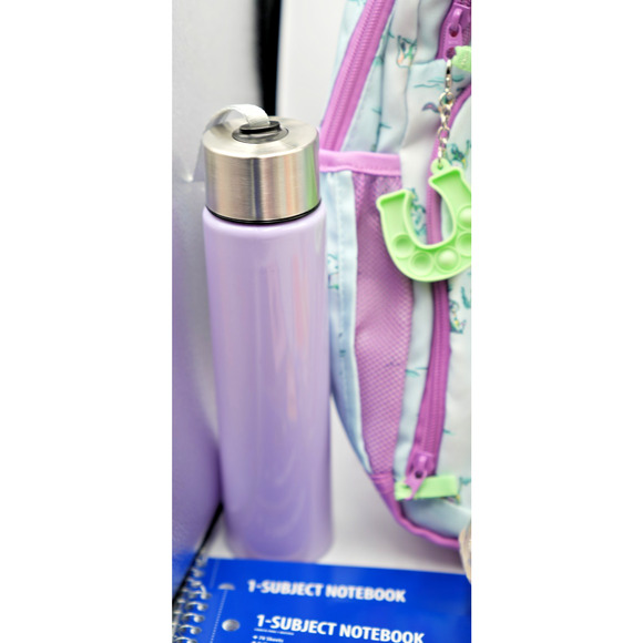 Cat & Jack Unicorn Backpack + Embark Lunch Bag Back‑to‑School Supply Bundle - Picture 13 of 16